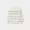 Child Bonpoint Cardigans And Sweaters | Anumati Sweater Multicolored Stripes