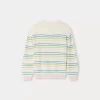 Child Bonpoint Cardigans And Sweaters | Anumati Sweater Multicolored Stripes