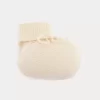 Newborn & Baby Bonpoint Socks And Accessories | Baby Cashmere Booties Milk White