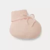 Newborn & Baby Bonpoint Socks And Accessories | Baby Cashmere Booties Pale Pink