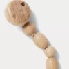 Newborn & Baby Bonpoint Childcare | Bacil Pacifier Clip Natural