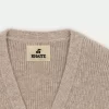 Child Bonpoint Cardigans And Sweaters | X Khaite Sienna Cardigan Heathered Beige