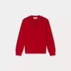 Child Bonpoint Cardigans And Sweaters | Brynja Sweater Poppy Red