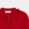 Child Bonpoint Cardigans And Sweaters | Brynja Sweater Poppy Red