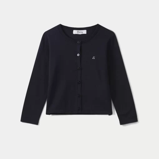 Child Bonpoint Cardigans And Sweaters | Cardigan Navy