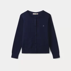 Child Bonpoint Cardigans And Sweaters | Cardigan Navy