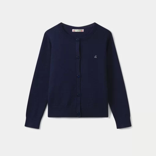 Child Bonpoint Cardigans And Sweaters | Cardigan Navy