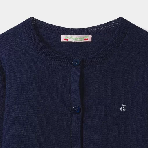 Child Bonpoint Cardigans And Sweaters | Cardigan Navy