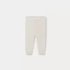 Newborn & Baby Bonpoint Socks And Accessories | Cashmere Baby Leggings Milk White