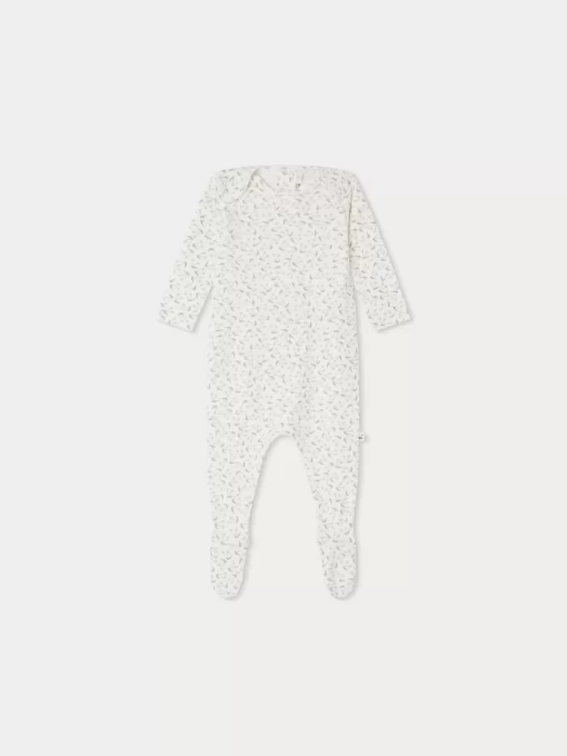 Newborn & Baby Bonpoint Onesies And Pajamas | Catia Pajamas Gray Blue