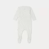 Newborn & Baby Bonpoint Onesies And Pajamas | Catia Pajamas Gray Blue