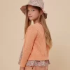 Child Bonpoint Cardigans And Sweaters | Cherry Cardigan Apricot