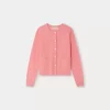 Child Bonpoint Cardigans And Sweaters | Clarisse Cardigan Pink Blush