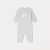 Newborn & Baby Bonpoint Sets And Jumpsuits | Combinaison Tilouana Gris Chine Clair