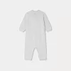 Newborn & Baby Bonpoint Sets And Jumpsuits | Combinaison Tilouana Gris Chine Clair