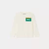 Child Bonpoint Tops | Daan T-Shirt Milk White