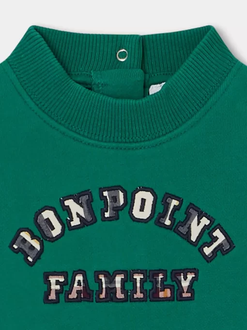 Newborn & Baby Bonpoint Sweaters And Cardigans | Dady Sweatshirt Green