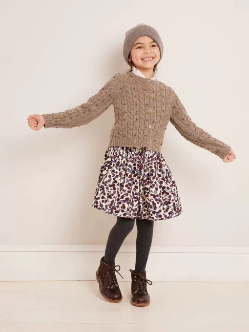 Child Bonpoint Cardigans And Sweaters | Dallulah Cardigan Praline