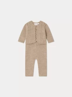 Newborn & Baby Bonpoint Sets And Jumpsuits | Dangelou Set Sand