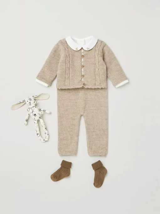 Newborn & Baby Bonpoint Sets And Jumpsuits | Dangelou Set Sand