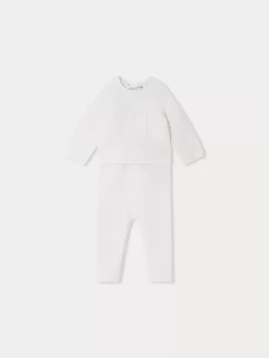 Newborn & Baby Bonpoint Sets And Jumpsuits | Den Set White