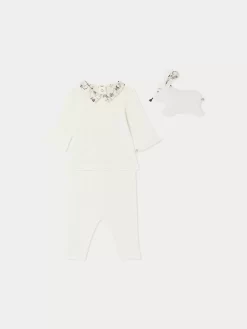 Newborn & Baby Bonpoint Sets And Jumpsuits | Denice Set Milk White