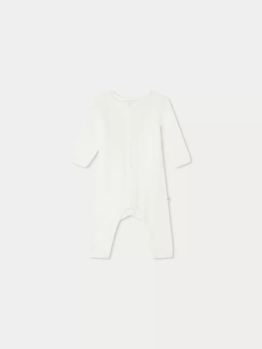 Newborn & Baby Bonpoint Sets And Jumpsuits | Dino Bodysuit Milk White