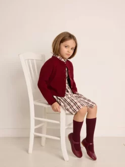 Child Bonpoint Cardigans And Sweaters | Diva Cardigan Burgundy