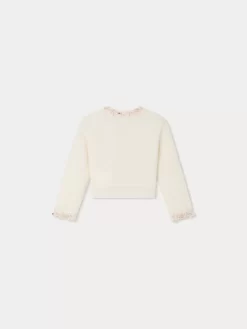 Child Bonpoint Cardigans And Sweaters | Divine Cardigan Milk White