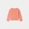 Child Bonpoint Cardigans And Sweaters | Divine Cardigan Silkscreen Coral