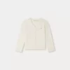 Child Bonpoint Cardigans And Sweaters | Divine Cardigan White Milk