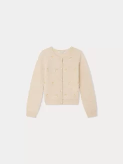 Child Bonpoint Cardigans And Sweaters | Dounia Cardigan Natural