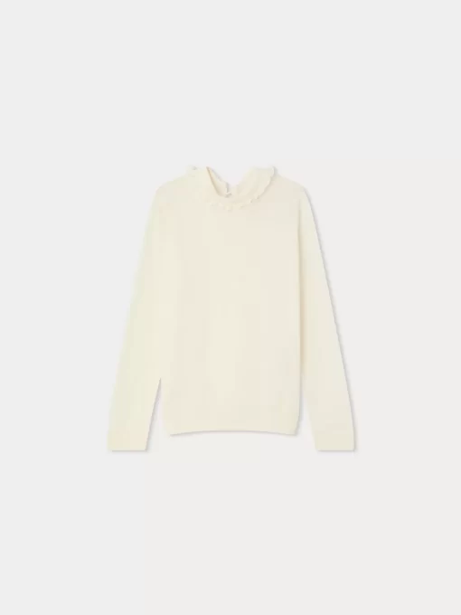 Child Bonpoint Cardigans And Sweaters | Drynji Sweater Milk White