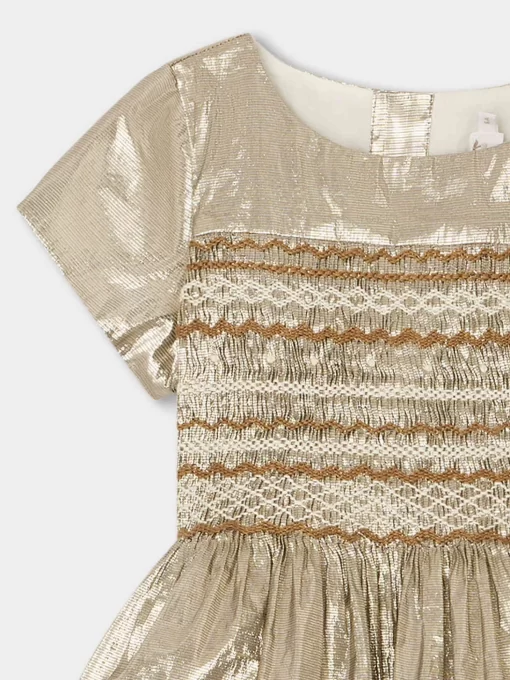 Child Bonpoint Dresses | Duchesse Dress Gold