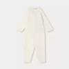 Newborn & Baby Bonpoint Sets And Jumpsuits | Ensemble Clarence Blanc Lait