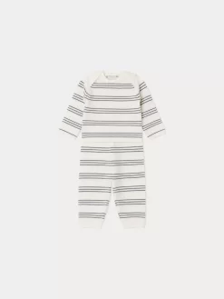 Newborn & Baby Bonpoint Sets And Jumpsuits | Ensemble Dini Gris Chine