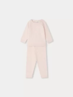 Newborn & Baby Bonpoint Sets And Jumpsuits | Ensemble Timi Rose Poudre