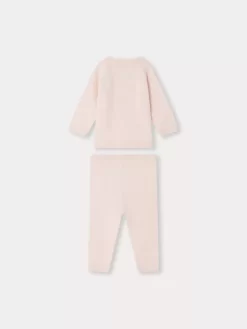 Newborn & Baby Bonpoint Sets And Jumpsuits | Ensemble Timi Rose Poudre