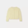 Child Bonpoint Cardigans And Sweaters | Fabara Cardigan Light Yellow