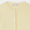 Child Bonpoint Cardigans And Sweaters | Fabara Cardigan Light Yellow