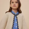 Child Bonpoint Cardigans And Sweaters | Fanette Cardigan Ecru