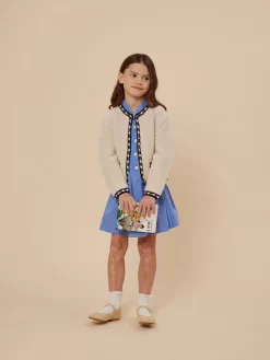 Child Bonpoint Cardigans And Sweaters | Fanette Cardigan Ecru