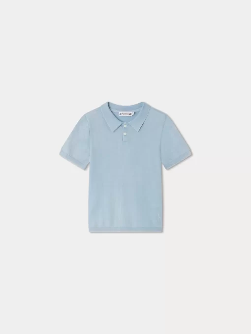 Child Bonpoint Cardigans And Sweaters | Fernando Pullover Sky Blue