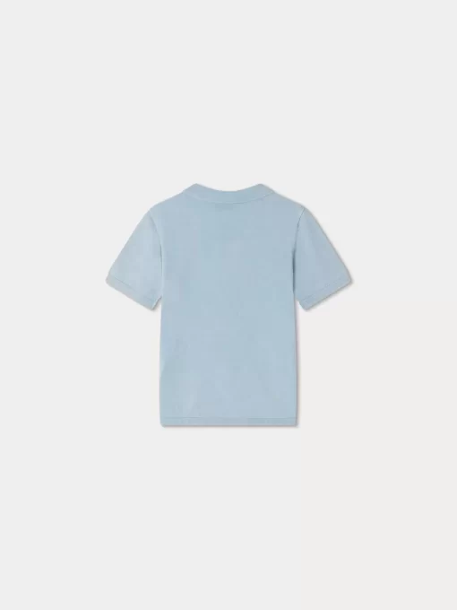 Child Bonpoint Cardigans And Sweaters | Fernando Pullover Sky Blue