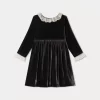 Child Bonpoint Dresses | Flavie Elegant Dress Thunder