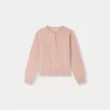 Child Bonpoint Cardigans And Sweaters | Francille Cardigan Silkscreen Pink Tea