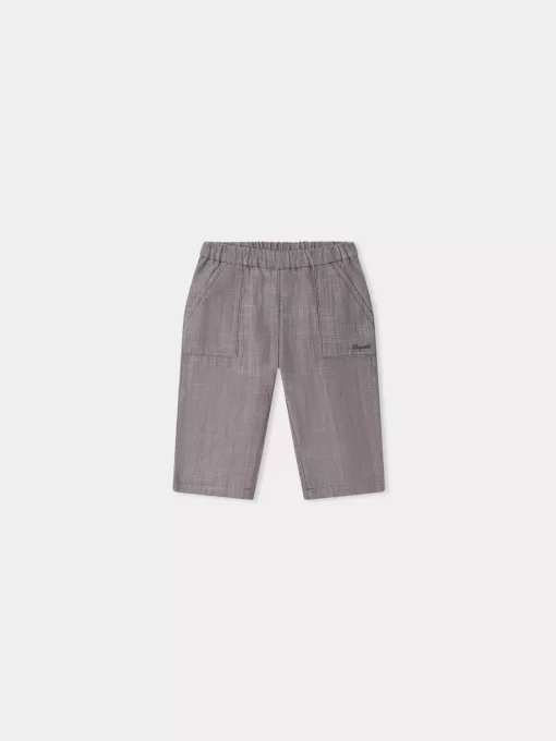 Newborn & Baby Bonpoint Bloomers, Shorts, And Pants | Pantalon Thursday Gris Ardoise