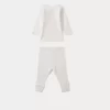 Newborn & Baby Bonpoint Sets And Jumpsuits | Pebio Set Milk White