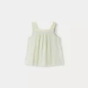 Child Bonpoint Tops | Soleil Blouse Lagoon Blue
