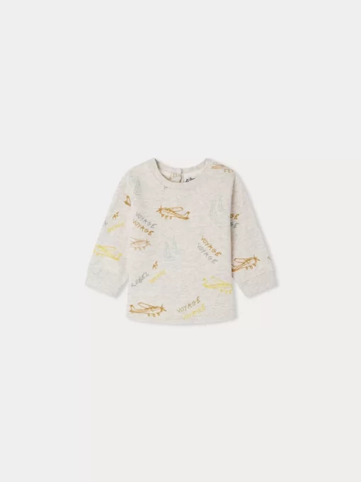 Newborn & Baby Bonpoint Sweaters And Cardigans | Sweat Benjamine Blanc